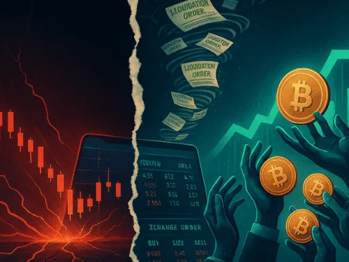 The bitcoin crash October 10–11 liquidation purge erased more than $19 billion in levered crypto bets — then institutions and programmatic liquidity helped spark a rapid recovery.
