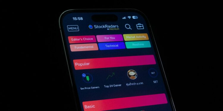 A sleek digital interface showcasing the OPEN trading platform for stock tokenization.