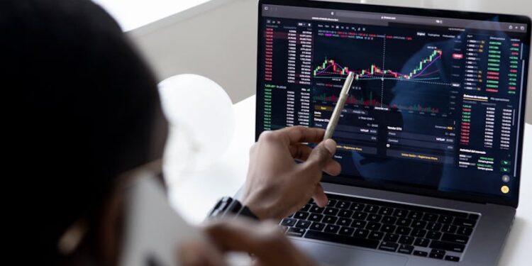 Chart showing Ethereum price trends with a focus on staking growth and investments.
