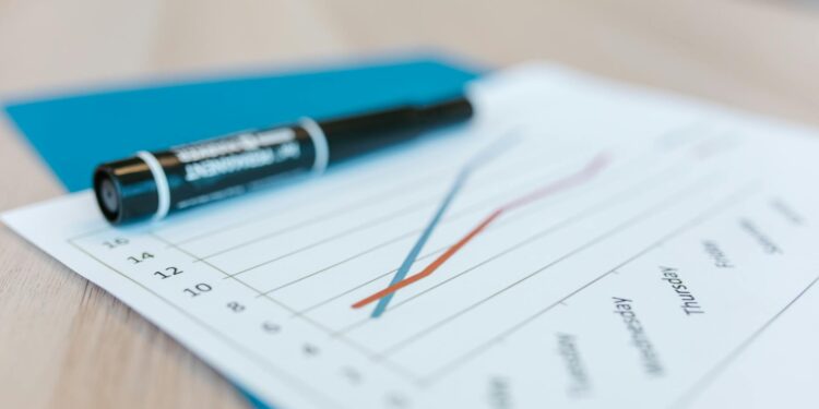 Graph showing XRP ETF inflows and outflows with a marked decline in recent weeks.