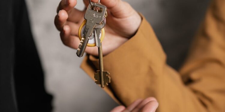 Two logos overlapping: Polymarket and Parcl, symbolizing their partnership in real estate predictions.