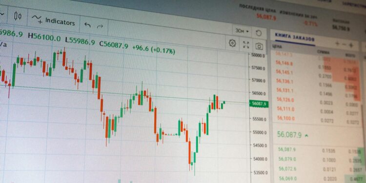 Chart showing XRP price fluctuations below $2 during a broader market sell-off.