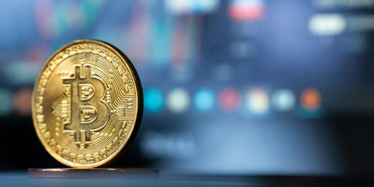 Cryptocurrency charts with Bitcoin and DeFi tokens, reflecting market volatility and resistance.