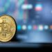 Cryptocurrency charts with Bitcoin and DeFi tokens, reflecting market volatility and resistance.