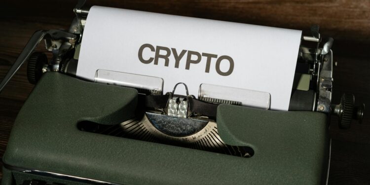 CFO exiting office, papers in hand, amidst financial restructuring at crypto company Kraken.