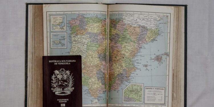 Cryptocurrency exchange logo with a backdrop of regulatory documents and a world map.