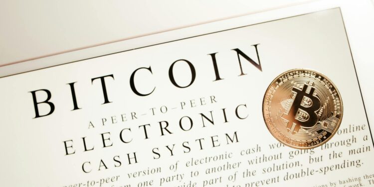 A digital transaction graphic depicting a $1 million Bitcoin settlement.