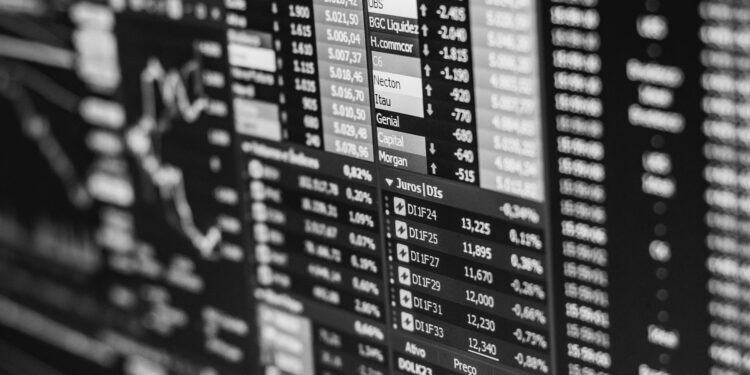 Brokerage chart displaying prediction market trends and investment growth statistics.