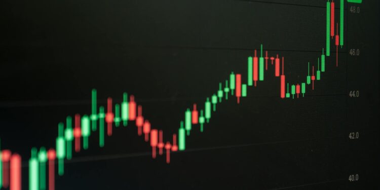 Bitcoin price chart showing resistance levels with visual indicators of DeFi liquidity and EU regulations.