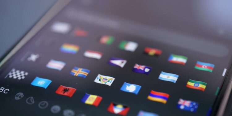 Nexo logo displayed on a digital screen with U.S. flag backdrop, symbolizing regulatory changes.