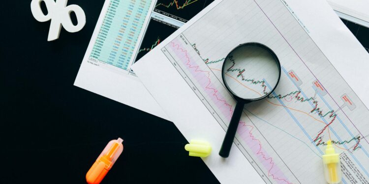 Calm office environment with charts and reports, highlighting financial regulation issues.