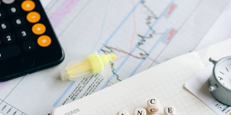 A close-up of bond certificates with financial graphs, symbolizing Alphabet's fundraising for AI.