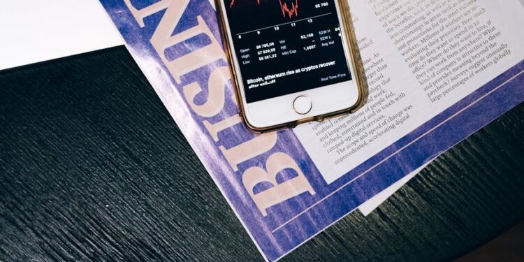 Financial graph showing rising oil futures prices following geopolitical events.