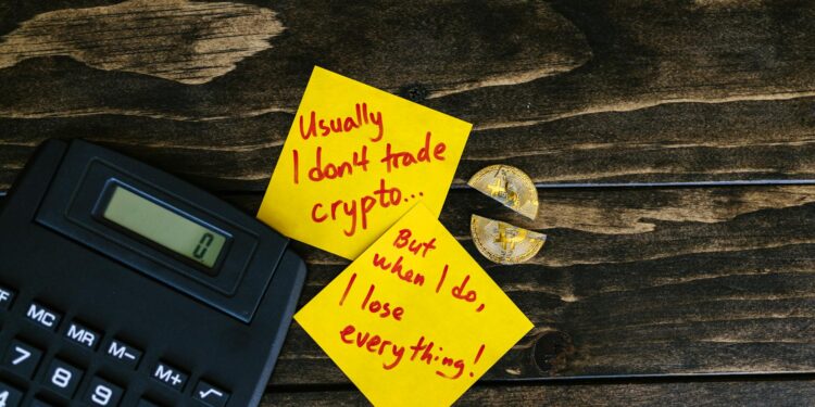 South Korean businessman in handcuffs at a courthouse, surrounded by media amidst crypto losses.