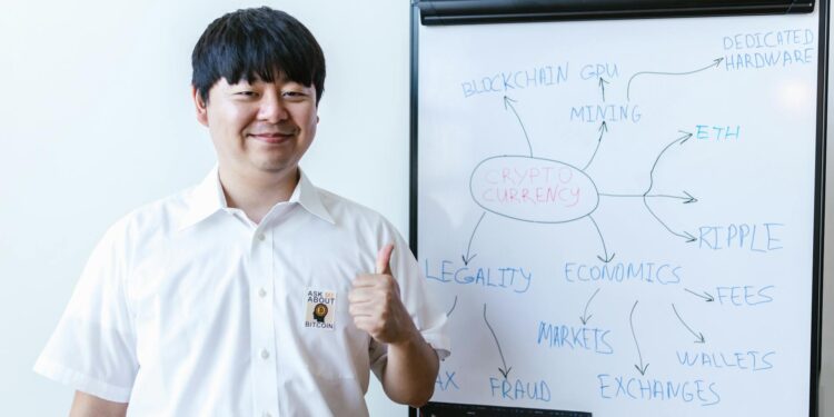 A person reviews cryptocurrency market charts with legal documents and a tablet, symbolizing regulatory issues.