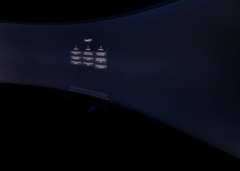 A computer screen displaying the ChatGPT interface with updated features and accuracy metrics.