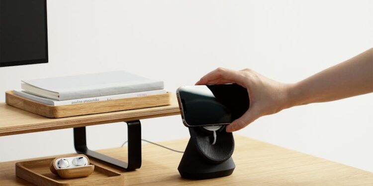 Bithumb office with cryptocurrency symbols and regulatory documents on the desk.