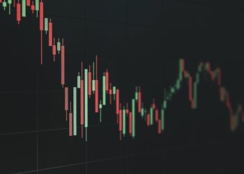 Chart showing Bitcoin's price drop with red indicators and stats on trader liquidations.