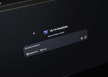 A user interacting with a digital interface displaying crypto trading insights and AI features.
