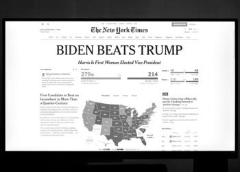 A courtroom scene with Binance logos and news articles about the Wall Street Journal lawsuit.