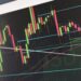 Naver Financial logo displayed alongside a graphic of fluctuating market charts.