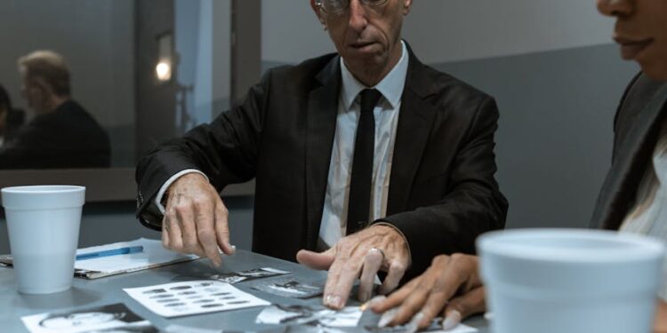 A diverse team of law enforcement agents discusses strategies against cryptocurrency fraud.