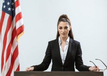 Balaji Srinivasan speaking at a conference on crypto and libertarian governance in Singapore.