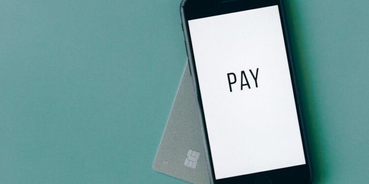 A digital wallet displaying stablecoin transactions on a smartphone screen.