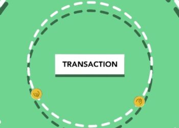 A graphic showing currency exchange symbols representing cross-border payment innovation.
