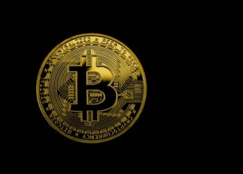A bustling Vietnamese cityscape with financial buildings and digital currency symbols.
