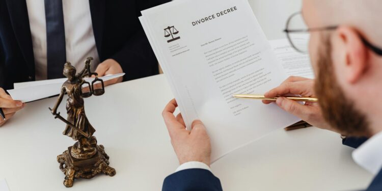 Six individuals' silhouettes against a backdrop of cryptocurrency symbols and legal documents.