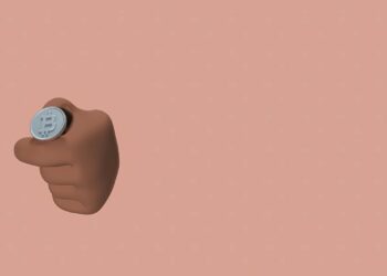 A digital illustration showing a whale symbol representing large crypto investments.