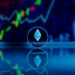Ethereum logo with financial graphs, representing DeFi recovery efforts by Consensys and Joseph Lubin.