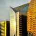 A modern office building in Abu Dhabi, reflecting the growing crypto finance sector.