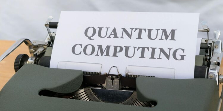 A digital representation of quantum encryption technology with cryptographic symbols.