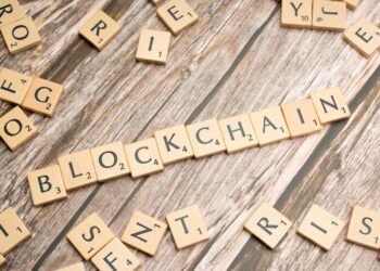 Blockchain network visual illustrating tokenization of mining assets in Arizona.