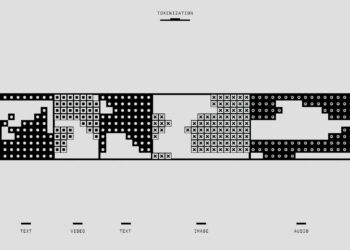 Graphical representation of tokenized Treasury index data with blockchain elements.