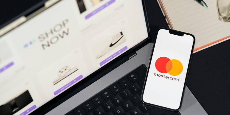 Chainlink logo overlaid on AWS Marketplace interface showcasing financial services.