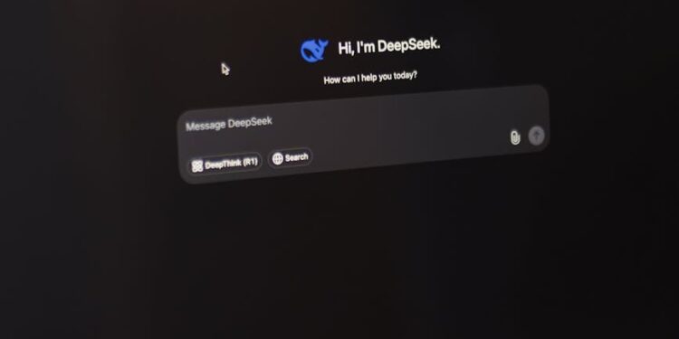 AI model interface showcasing enhanced browsing features on a digital device.