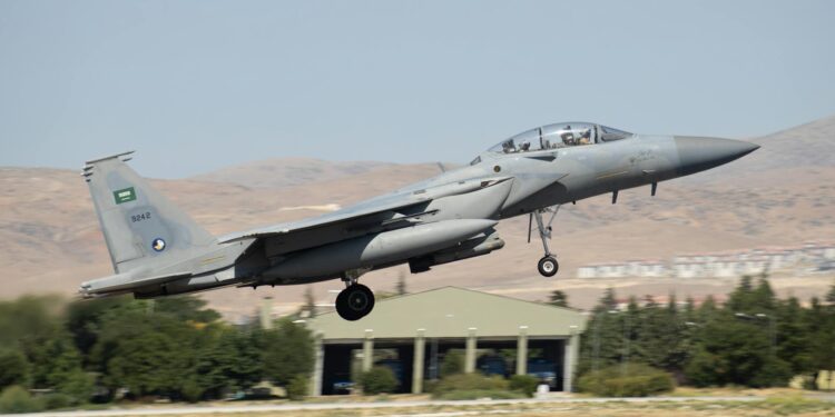 Iranian forces targeting a Saudi pipeline while Israeli jets engage Hezbollah positions in Lebanon.