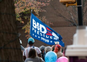 Clay Fuller celebrating his victory in the Georgia 14th Special Election, surrounded by supporters.