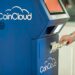 Crypto ATM with a warning label about new Tennessee regulations on compliance.