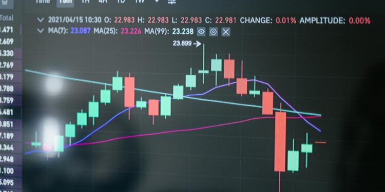 A graph showing significant Chainlink outflows from exchanges over recent weeks.