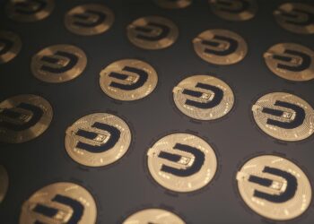 Logos of Polymarket and Brahma with crypto graphics in background, symbolizing DeFi merger.