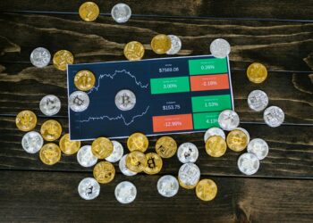 Visual representation of cryptocurrency market fluctuations and security breaches.