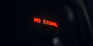 A Bitcoin logo with a warning symbol indicating access issues and server errors.