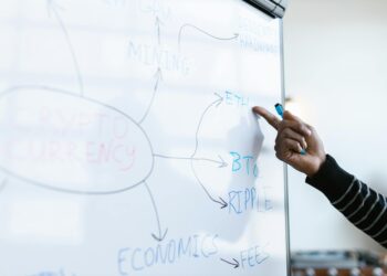 A military official discusses cryptocurrency strategies at a Pentagon briefing.
